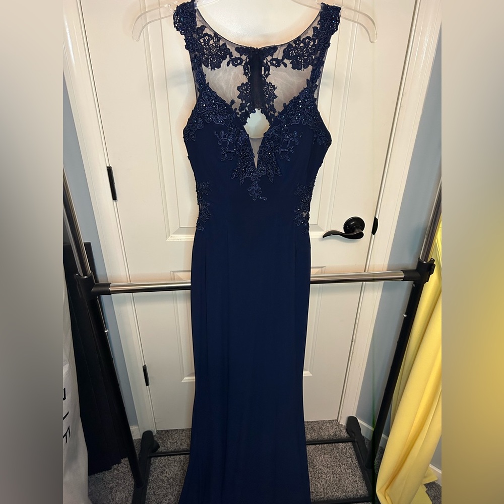 Stunning navy dress